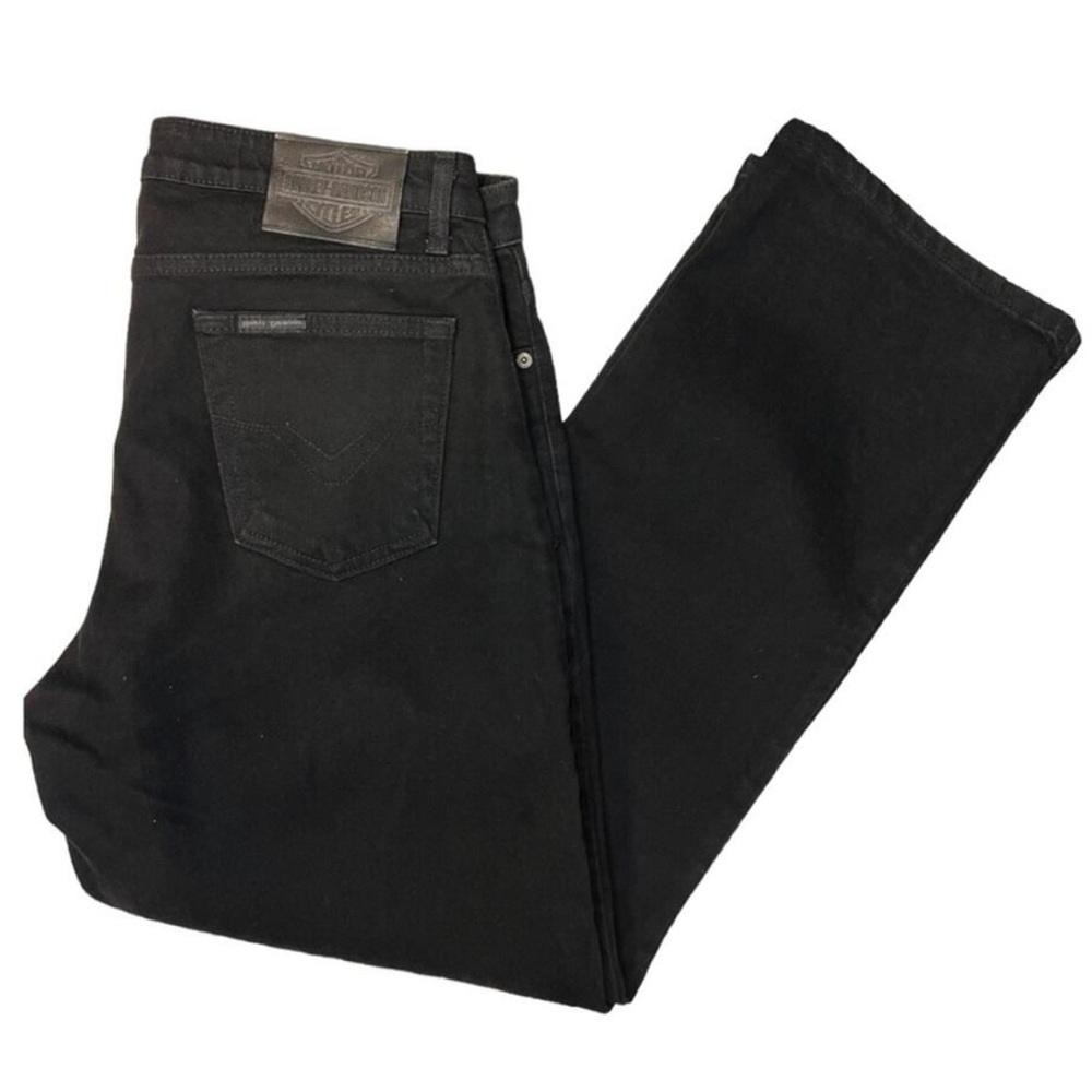 Vintage Harley-Davidson Black Straight Leg Jeans